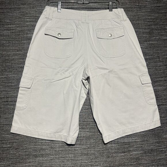 Sugar Reef Shorts Women's Size 8 Beige Pockets - Picture 12 of 14